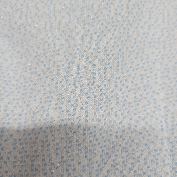 Vintage Hand Made Sleeveless Blue Sparkle Maxi Dress  Size- Length 58" Waist 27 - Picture 6 of 14